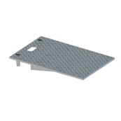 Hose and cable | bridge | Drive-on ramp 350 x 400 x 95mm